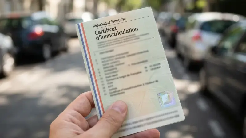 Vérification de la situation administrative d'un véhicule avant sa vente